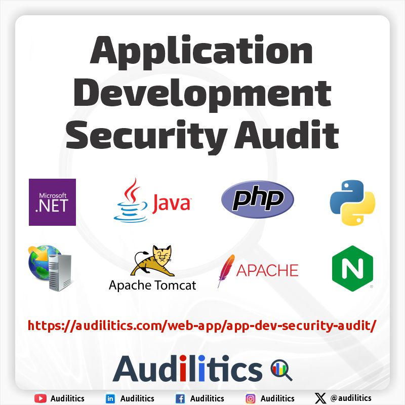 Application Development Security Audit Audilitics