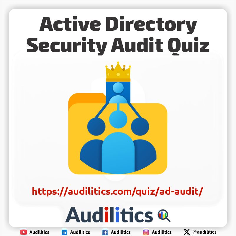 Active Directory Security Audit Quiz - Audilitics