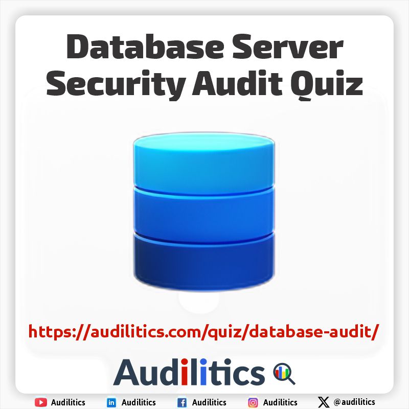 Database Server Security Audit Quiz - Audilitics