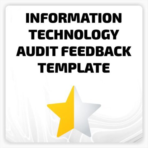 Information Technology IT Audit Feedback Template - Audilitics